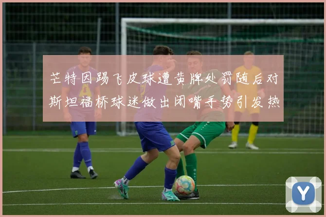 芒特因踢飞皮球遭黄牌处罚随后对斯坦福桥球迷做出闭嘴手势引发热议